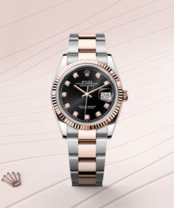 Alternative view of Rolex Datejust 36 Oyster, 36 mm, Oystersteel and Everose gold