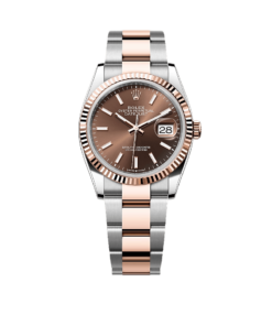 Rolex Datejust 36 Oyster, 36 mm, Oystersteel and Everose gold