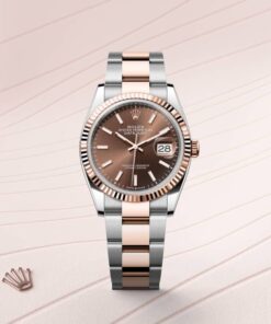 Alternative view of Rolex Datejust 36 Oyster, 36 mm, Oystersteel and Everose gold
