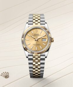 Alternative view of Rolex Datejust 36 Oyster, 36 mm, Oystersteel and yellow gold