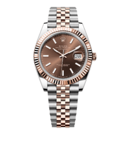 Rolex Datejust 41 Oyster, 41 mm, Oystersteel and Everose gold