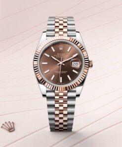 Alternative view of Rolex Datejust 41 Oyster, 41 mm, Oystersteel and Everose gold
