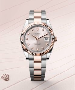 Alternative view of Rolex Datejust 41 Oyster, 41 mm, Oystersteel and Everose gold