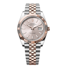 Rolex Datejust 41 Oyster, 41 mm, Oystersteel and Everose gold