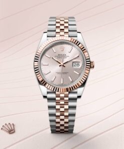 Alternative view of Rolex Datejust 41 Oyster, 41 mm, Oystersteel and Everose gold