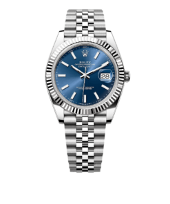 Rolex Datejust 41 Oyster, 41 mm, Oystersteel and white gold