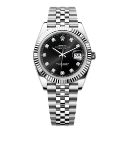 Rolex Datejust 41 Oyster, 41 mm, Oystersteel and white gold