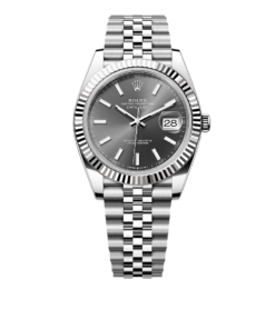 Rolex Datejust 41 Oyster, 41 mm, Oystersteel and white gold