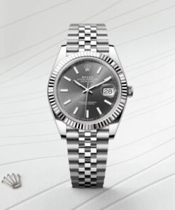Alternative view of Rolex Datejust 41 Oyster, 41 mm, Oystersteel and white gold