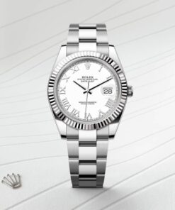 Alternative view of Rolex Datejust 41 Oyster, 41 mm, Oystersteel and white gold
