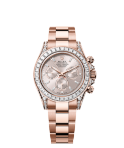 Cosmograph Daytona  Oyster, 40 mm, Everose gold and diamonds  Reference 126595TBR