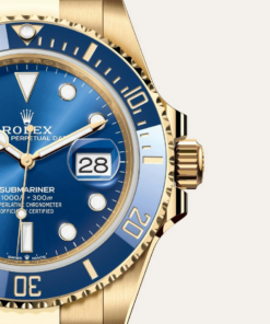 Alternative view of B- Rolex Submariner Date Oyster, 41 mm, yellow gold