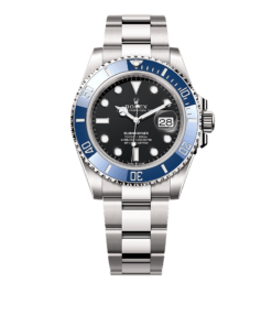 A- Rolex Submariner Date Oyster, 41 mm, white gold