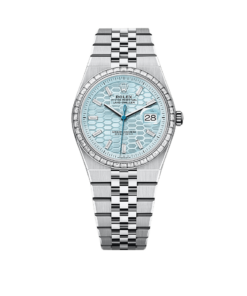 Rolex Land-Dweller 36 Oyster, 36 mm, platinum and diamonds
