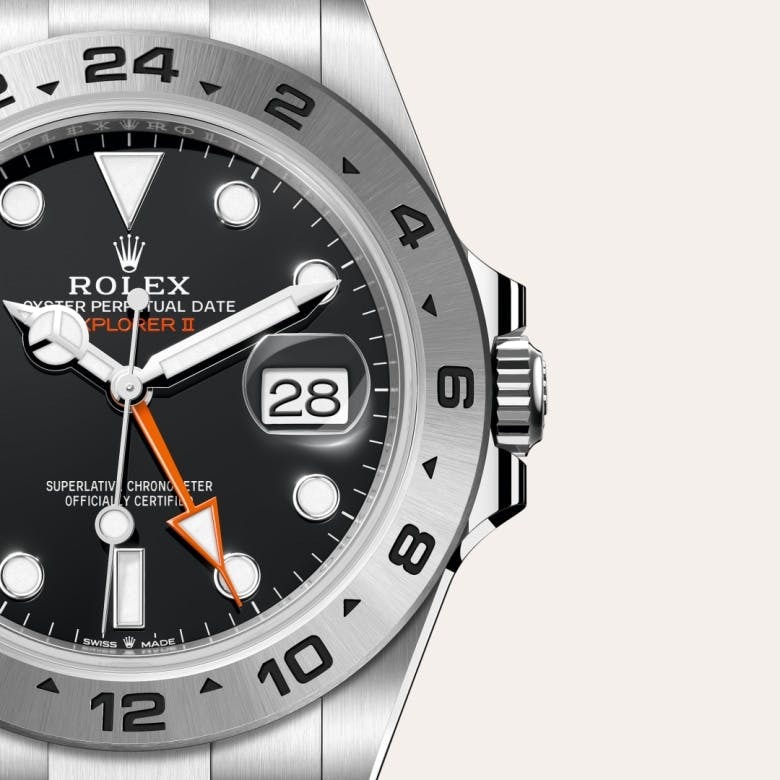 Rolex Explorer II Oyster, 42 mm, Oystersteel – Bild 5