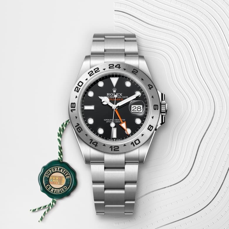 Rolex Explorer II Oyster, 42 mm, Oystersteel – Bild 4
