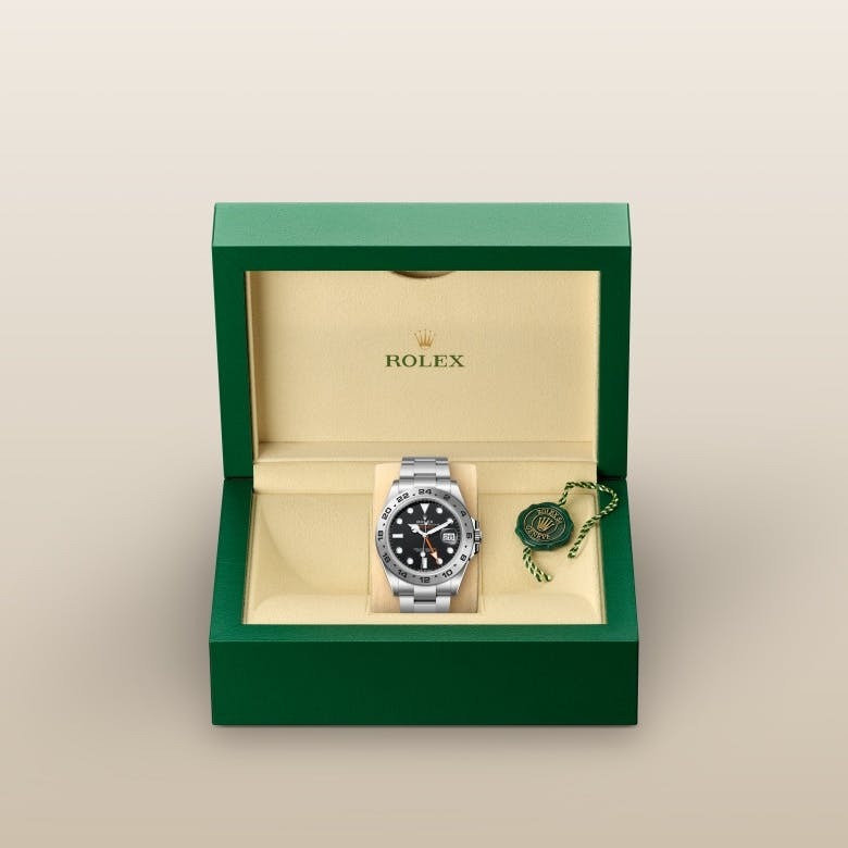 Rolex Explorer II Oyster, 42 mm, Oystersteel – Bild 3