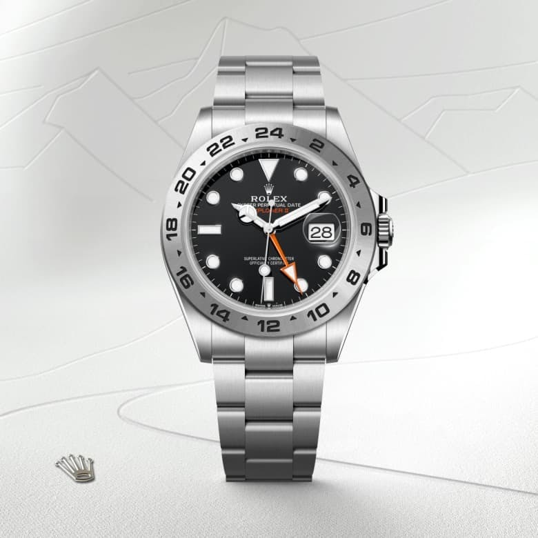 Rolex Explorer II Oyster, 42 mm, Oystersteel – Bild 2