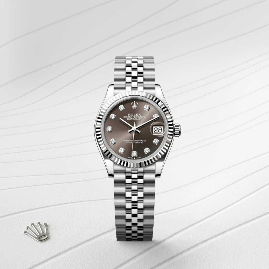 Rolex Datejust 31 Oyster, 31 mm, Oystersteel and white gold - Image 4