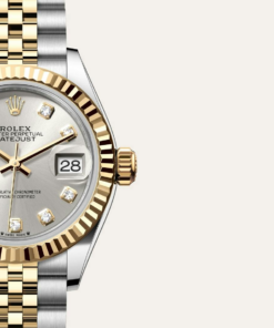 Alternative view of Rolex Lady-Datejust Oyster, 28 mm, Oystersteel and yellow gold