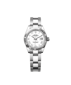 Rolex Lady-Datejust Oyster, 28 mm, Oystersteel and white gold