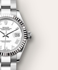 Alternative view of Rolex Lady-Datejust Oyster, 28 mm, Oystersteel and white gold
