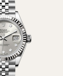 Alternative view of Rolex Lady-Datejust Oyster, 28 mm, Oystersteel and white gold