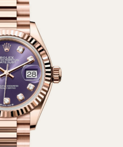 Alternative view of Rolex Lady-Datejust Oyster, 28 mm, Everose gold