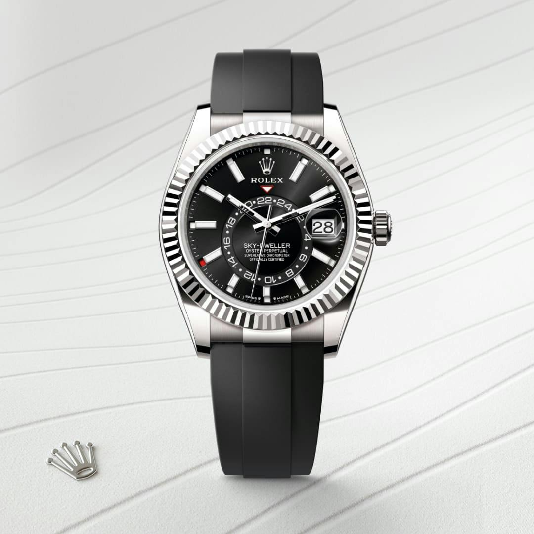 Rolex Sky-Dweller Oyster, 42 mm, white gold - Imagen 4