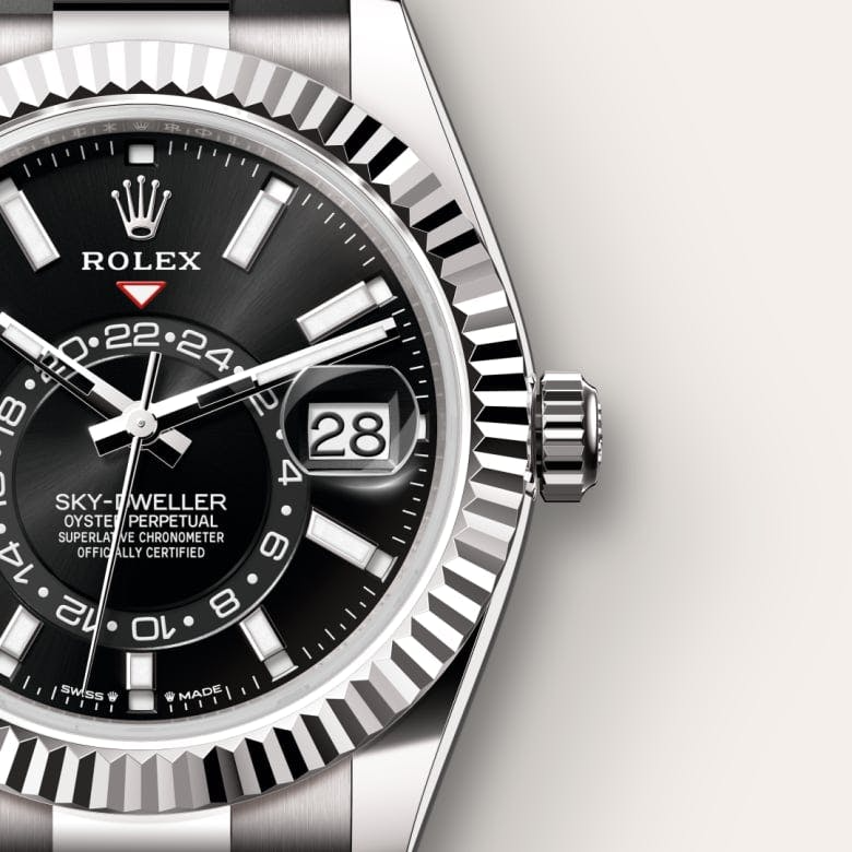 Rolex Sky-Dweller Oyster, 42 mm, white gold - Imagen 2