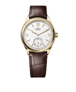 Rolex 1908 39 mm, 18 kt yellow gold, polished finish