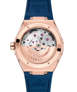 Alternative view of Constellation 41 mm, Sedna™ gold on leather strap