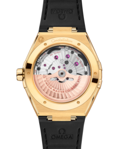 Alternative view of Constellation 41 mm, yellow gold on leather strap