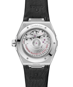 Alternative view of Constellation 39 mm, steel on leather strap