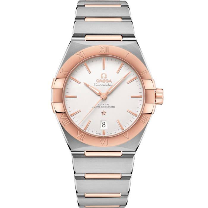 Constellation 39 mm, steel ‑ Sedna™ gold on steel ‑ Sedna™ gold