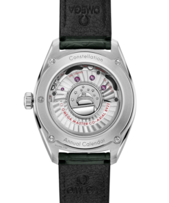 Alternative view of Constellation Globemaster 41 mm, steel on leather strap