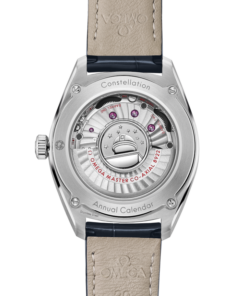 Alternative view of Constellation Globemaster 41 mm, steel on leather strap