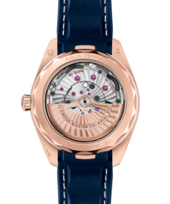 Alternative view of Seamaster Aqua Terra 150M 41 mm, Sedna™ gold on rubber strap