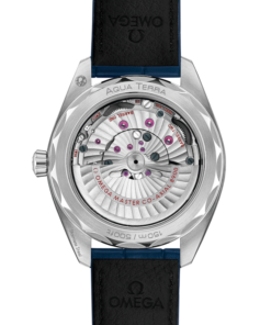 Alternative view of Seamaster Aqua Terra 150M 41 mm, steel on leather strap