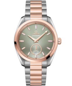 Seamaster Aqua Terra 150M 38 mm, steel ‑ Sedna™ gold on steel ‑ Sedna™ gold