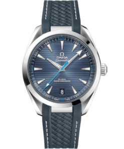 Seamaster Aqua Terra 150M 41 mm, steel on rubber strap