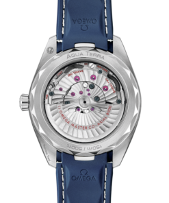 Alternative view of Seamaster Aqua Terra 150M 41 mm, steel on rubber strap