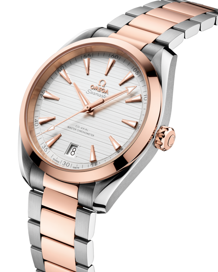 Seamaster Aqua Terra 150M 41 mm, steel ‑ Sedna™ gold on steel - Image 2