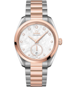 Seamaster Aqua Terra 150M 38 mm, steel ‑ Sedna™ gold on steel ‑ Sedna™ gold