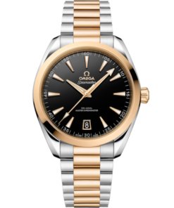 Seamaster Aqua Terra 150M 41 mm, steel ‑ Moonshine™ gold on steel ‑ Moonshine™ gold