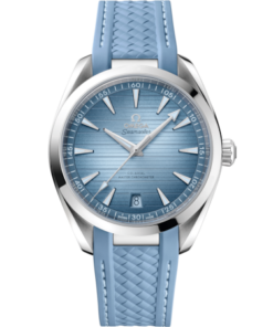 Seamaster Aqua Terra 150M 41 mm, steel on rubber strap