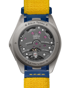 Alternative view of Seamaster Aqua Terra 150M 41 mm, titanium on rubber strap