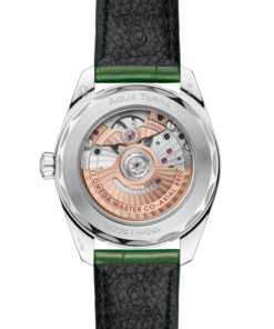 Vue alternative de Seamaster Aqua Terra 150M 38 mm, Canopus Gold™ on alligator