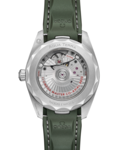 Alternative view of Seamaster Aqua Terra 150M 38 mm, steel on rubber strap