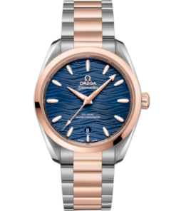 Seamaster Aqua Terra 150M 38 mm, steel ‑ Sedna™ gold on steel ‑ Sedna™ gold